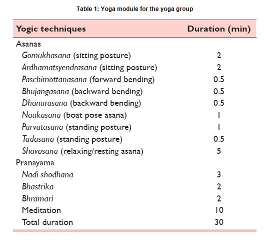 yoga module